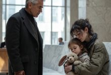 Photo of A Single Mother Slept in a Bank Lobby After Losing Everything—But the Truth Changed Everything