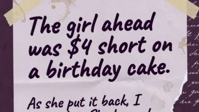 Photo of I Paid for a Stranger’s Birthday Cake, Then Discovered a Hidden Message That Changed Everything I Thought I Knew About My Family