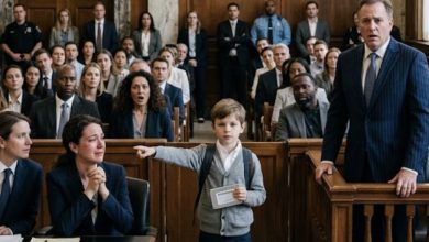 Photo of MY HUSBAND FRAMED ME FOR MILLIONS, BUT HIS OWN SON STOOD UP IN COURT AND DESTROYED HIS PERFECT LIE