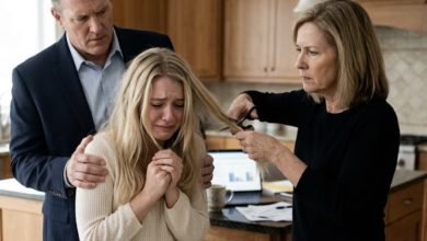 Photo of My Husband Tried to Humiliate Me Before My Doctoral Defense, But When My Estranged Father Stood Up, Their World Collapsed