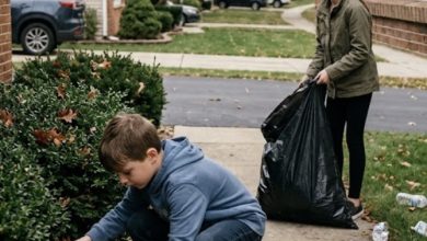 Photo of Every Sunday, the Kids Next Door Walked the Street With a Black Trash Bag—Then I Found What They Hid Under My Bushes