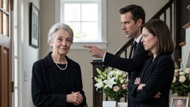 Photo of My Husband’s Kids Kicked Me Out Right After His Funeral—So I Smiled and Said, “Wait Until Friday”