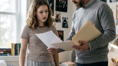 Photo of I Thought My 13-Year-Old Daughter Was Secretly Skipping School, So I Hid Under Her Bed—Then I Heard Her Father Reveal the Terrifying Truth