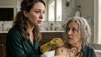 Photo of I Was Washing a Homeless Stranger When I Saw a Tiny Crescent on Her Shoulder… My Hands Went Numb