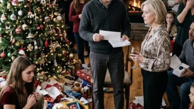 Photo of “Everyone Got a Christmas Gift Except My Daughter — Then Her Dad Stood Up and Said, ‘Since Mom Mentioned Consequences, This Seems Like the Right Time.’”