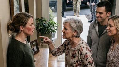 Photo of My Mother Shoved Me Into the Wall—Then Three Government SUVs Pulled Into My Driveway