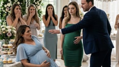 Photo of Eight Months Pregnant, I Was Thrown Into a Table by My Husband—One Minute Later, Sirens Surrounded His Family’s Mansion