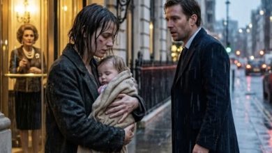 Photo of I Thought My Wife Had Been Dead for Two Years—Until I Found Her Outside My Hotel in the Rain, Holding a Little Girl Who Looked Just Like Me