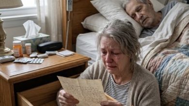 Photo of After Two Years of Caring for My Sick Husband, I Finally Gave Up… Then I Found an Envelope With My Name on It