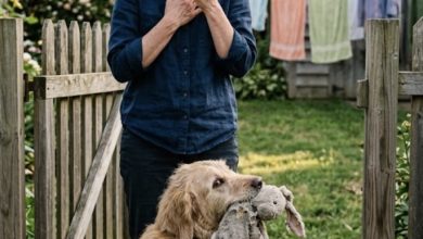 Photo of For a Year, This Dog Never Left My Son’s Grave—Then One Day, He Brought Me Something That Exposed a Family Secret