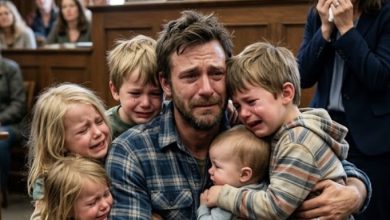 Photo of They Were Minutes Away From Being Sent to 3 Different Foster Homes—Until a 29-Year-Old Stranger Stood Before the Judge