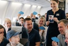 Photo of Halfway Through Our Son’s Make-A-Wish Flight, the Captain Said, “Kellan, There’s Something Your Parents Were Never Told”—Then 200 Strangers Turned Toward Him