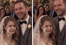 Photo of My Groom Smashed Wedding Cake Into My Face After I Begged Him Not To — What My Brother Did Next Made Me Take Off My Ring