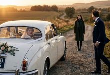 Photo of My Husband Asked the Driver to Stop Our Wedding Car—Then I Saw the Woman Waiting Beside the Road