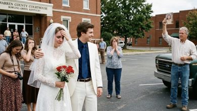 Photo of I Was Hiding Under My Veil When a Stranger Outside the Courthouse Held Up a Photo of My Mother