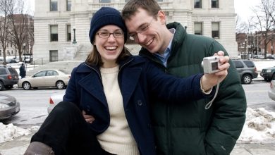 Photo of We Took This Photo Ten Minutes Before Our Wedding Plans Fell Apart