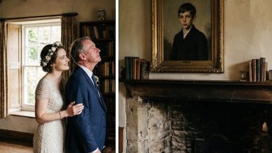 Photo of My Father Walked Into My Wedding Venue and Asked Me Who Had Sent Me There