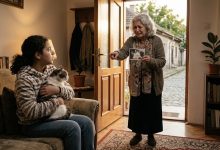 Photo of A Stranger Knocked on Our Door and Called My Cat by a Name I Had Never Heard Before