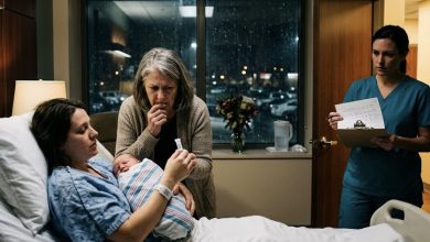 Photo of The Nurse Looked at My Baby’s Bracelet Twice—Then Quietly Locked the Hospital Door