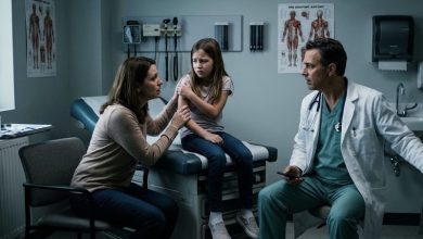 Photo of My Daughter Begged the Doctor Not to Touch Her Arm. Then She Said Something About Her School That Made Him Call the Police.
