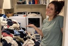 Photo of My Sister-in-Law Filled My Laundry Room With Dirty Clothes While I Was Away — Then I Found a Hospital Bracelet With My Mother’s Name on It.